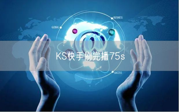 KS快手刷完播75s