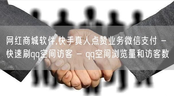 网红商城软件,快手真人点赞业务微信支付 