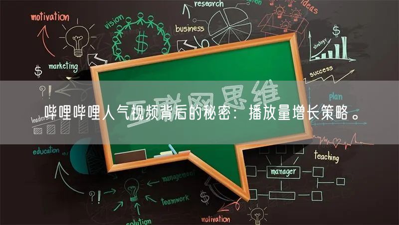 哔哩哔哩人气视频背后的秘密：播放量增长策