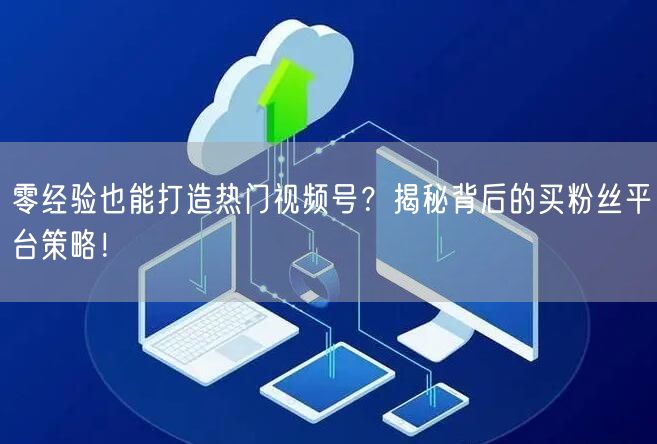 零经验也能打造热门视频号？揭秘背后的买粉