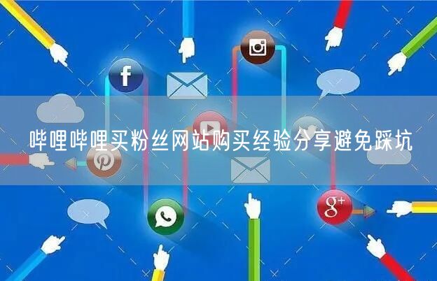 哔哩哔哩买粉丝网站购买经验分享避免踩坑