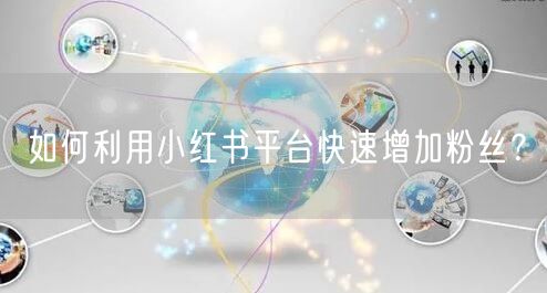 如何利用小红书平台快速增加粉丝？